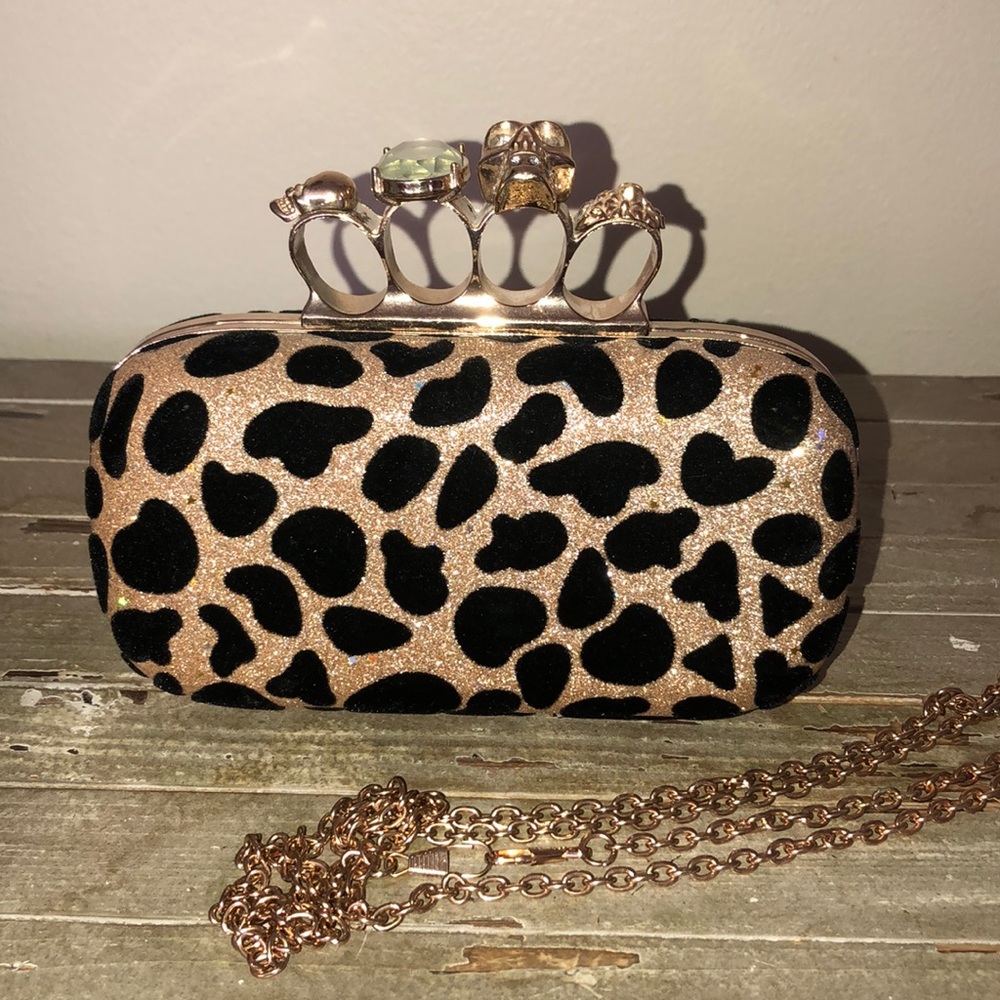 Brass knuckles purse